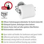 Porte papier toilette Turbo-Loc Fireside Acier inoxydable - Argenté