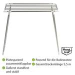 Stendino Profi Single Acciaio Inox / Polipropilene - Argento