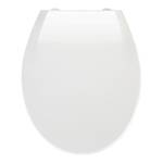 Siège WC premium Kos Duroplast / Acier inoxydable - Blanc