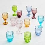 Drinkglas VICTORIAN gekleurd glas - Wijnrood