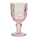 Drinkglas VICTORIAN gekleurd glas - Roze