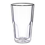 Dubbelwandig glas HOT & COLD borosilicaatglas - transparant