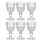 Verres VICTORIAN II (lot de 6) Verre transparent - Translucide