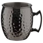 Tasse MOSCOW MULE acier inoxydable - Noir