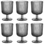 Weinglas-Set CHELSEA (6er-Set) Farbglas - Grau