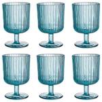 Weinglas-Set CHELSEA (6er-Set) Farbglas - Blau