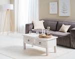 Table basse Waterford Manguier massif - Blanc vintage