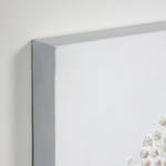 Quadro Adys Foglie - Bianco / Oro - 40 cm × 40 cm