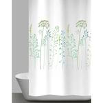 Douchegordijn Botanica polyester PVC - groen