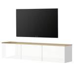 Tv-meubel Neiden Wit - Plaatmateriaal - 160 x 35 x 32 cm