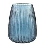 Vaso Illa II 100% vetro - Blu scuro - 13 x 24 x 18,5 cm - 13 x 24 cm