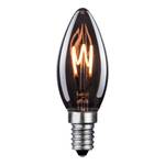 LED-Leuchtmittel Elegance Line I Rauchglas / Eisen - 1-flammig