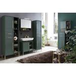 Armoire midi Kent Vert forêt / Doré - Vert foncé