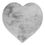 Kurzflorteppich Chiara III Polyester - Silber
