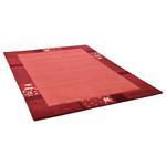 Wollteppich Royal Ganges Wolle / Viskose - Rot - 160 x 230 cm