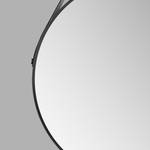 Spiegel Talos II aluminium - Zwart - Zonder verlichting