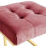 Gestoffeerde hocker Rare Oud pink