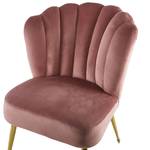 Gestoffeerde stoel Pippa Oud pink