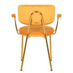 Chaises à accoudoirs Kian (lot de 2) Jaune doré