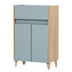 Meuble bas Elba Bleu clair mat - Largeur : 57 cm