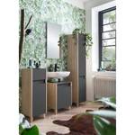 Meuble sous lavabo Elba Anthracite - Largeur : 42 cm