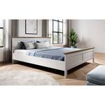 Bedframe Emmanuela Wit eikenhouten look - 180 x 200cm