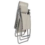 Liegestuhl RSXA Clip XL Stahl - Beige