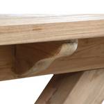 Tuintafel Cardiff teakhout - bruin - 100 x 220 cm