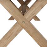 Tuintafel Cardiff teakhout - bruin - 100 x 220 cm