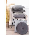 Coussin déco Lido II Polyester - Gris foncé