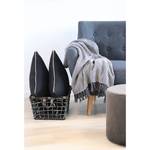 Coussin Ferrel Coton / Polyester - Noir