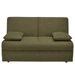 Schlafsofa Orna II Flachgewebe Alma: Olive - Liegefläche Breite: 125 cm