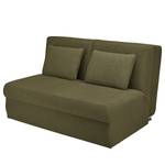 Schlafsofa Orna II Flachgewebe Alma: Olive - Liegefläche Breite: 145 cm