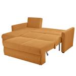 Ecksofa Orna Flachgewebe Alma: Kamel - Longchair davorstehend links - Liegefläche Breite: 125 cm