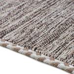 Tapis de couloir Kelim Azizi Coton - Beige - 80 x 300 cm