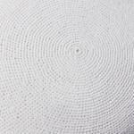 Dekokissen FLORES Baumwolle / Polyester - Weiß