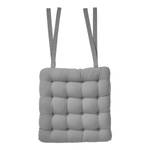 Coussin de chaise Solid I Coton / Polyester - Gris
