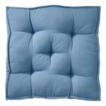 Sitzkissen SOLID II Baumwolle / Polyester - Blau