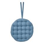 Coussin de chaise Solid II Coton / Polyester - Bleu
