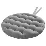 Coussin de chaise Solid II Coton / Polyester - Gris