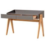 Bureau Romy Gris foncé - Largeur : 120 cm