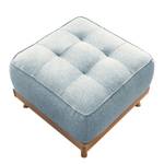 Gestoffeerde hocker Surribas Geweven stof Lark: Blauw