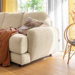 Hoekbank Tandil Geweven stof Dolly: Beige - Longchair vooraanzicht links - Zonder hocker