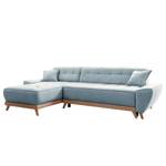 Ecksofa Surribas Webstoff Lark: Blau