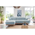 Ecksofa Surribas Webstoff Lark: Blau