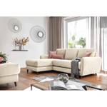 Ecksofa Tatan Microfaser Faria: Kashmir - Longchair davorstehend links - Mit Hocker