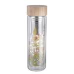 Bouteille infuseur de thé TEA TENDER II Verre borosilicate / Acier inoxydable / Bambou - Multicolore