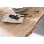 Plateau de table Calba 3,5 cm - Acacia - Largeur : 180 cm - Métal vintage - Forme en U