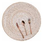 Placemat SAUVAGE I zeegras/jute - wit