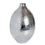 Vase INDIRA Aluminium - Silber - Durchmesser: 8 cm